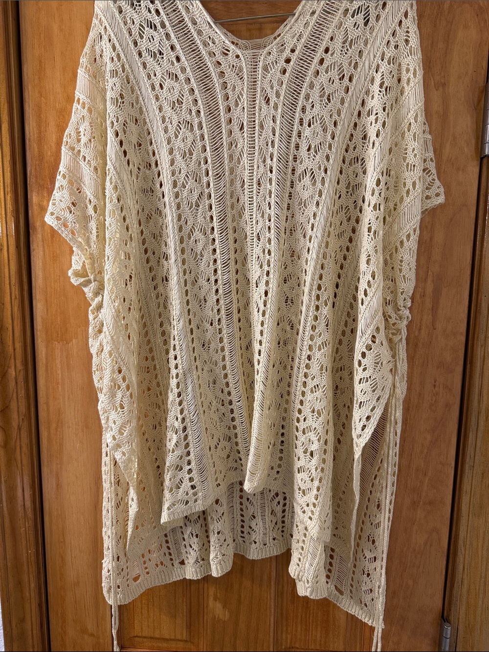 Crochet Knit Tassel Swimsuit Cover-Up